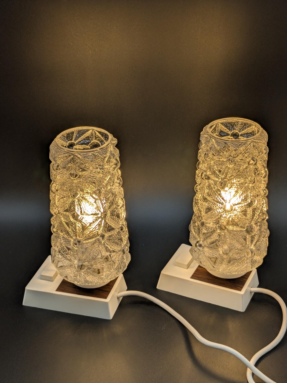 Nachttischlampen / Tischlampe , 60er Jahre , Vintage, Wohndeko, foto 3 di 5