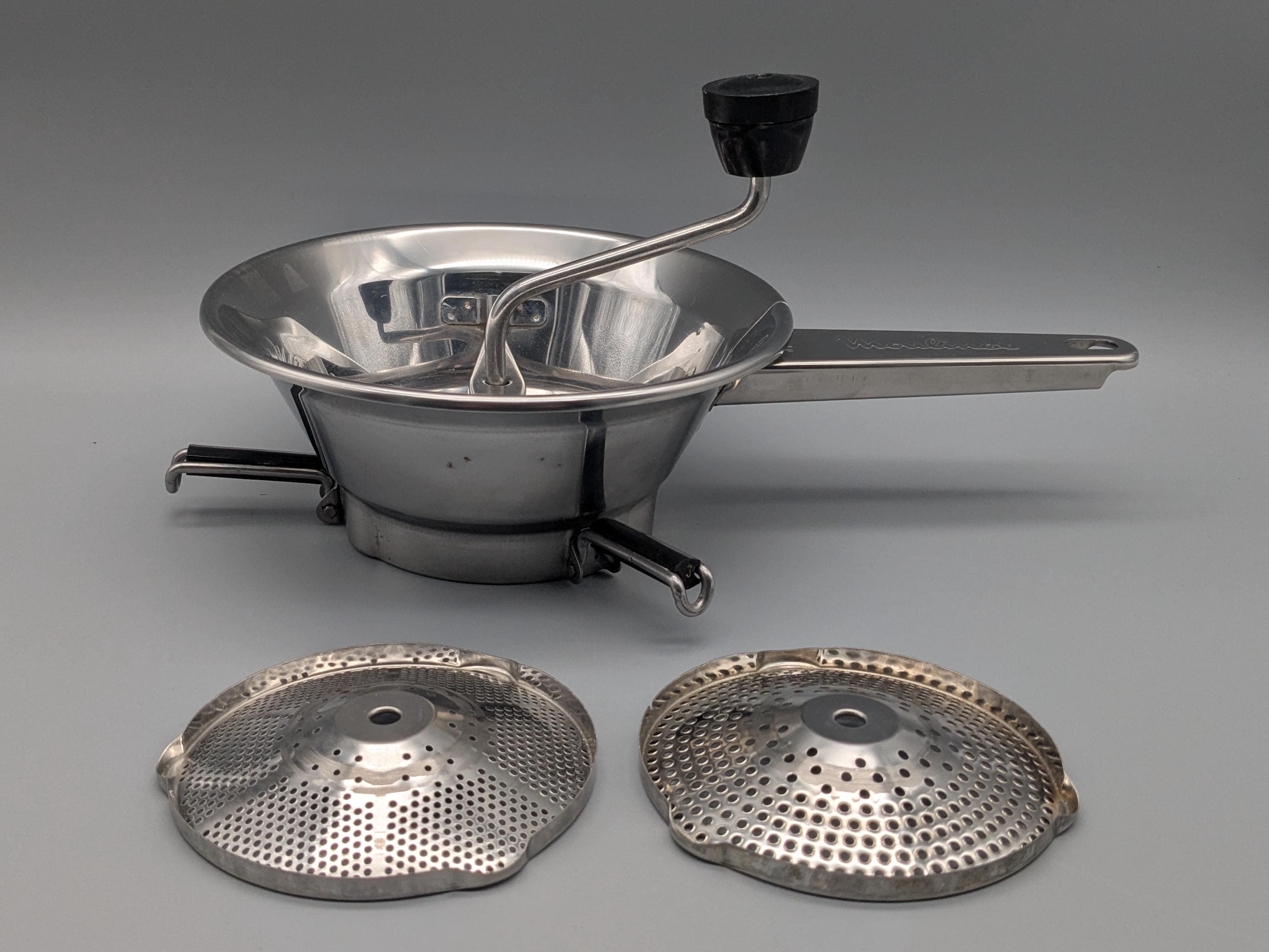 moulin legume パセリチョッパー・フードミル　ヴィンテージ Vintage Creation Tin Moulin Legumes Mouli Persil Nut Chopper