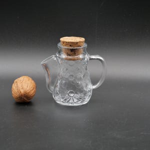 Micro bote para cacahuetes, dispensador de cacahuetes, bote para frutos secos, menaje de bar vintage de los años 70, 8 cm