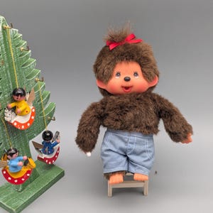 Monchichi Sekiguchi A gift from Angel, Vintage, 1980s