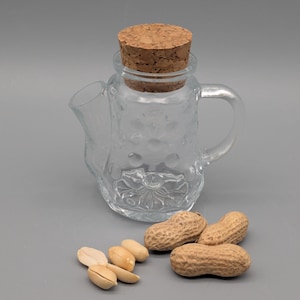 Mini pot à cacahuètes, distributeur de cacahuètes, pot à noix, articles de bar vintage années 70