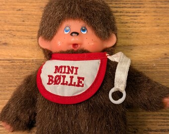 1980s Vintage Bølle | MINI Monchhichi | Sekiguchi | With