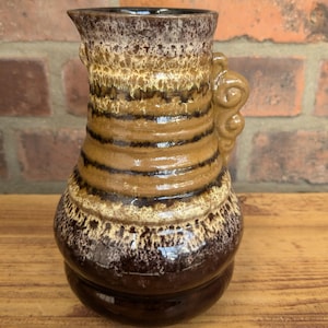 Strehla Vase 9005 Ceramic GDR Midcentury 60s GDR, Vintage Ceramics, Art Ceramics