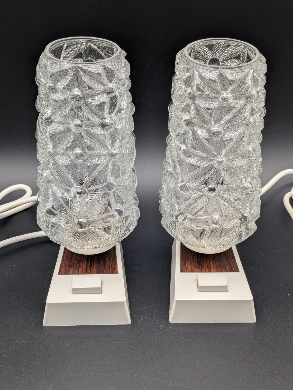 Nachttischlampen / Tischlampe , 60er Jahre , Vintage, Wohndeko, foto 4 di 5