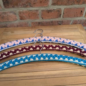 Vintage coat hangers from the 70s, wardrobe hangers, clothes hangers - clothing hangers