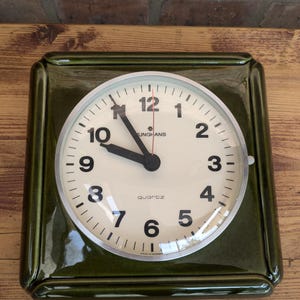 Pendeluhr Junghans Wanduhr Porzellan Dekorative Junghans Pendeluhr