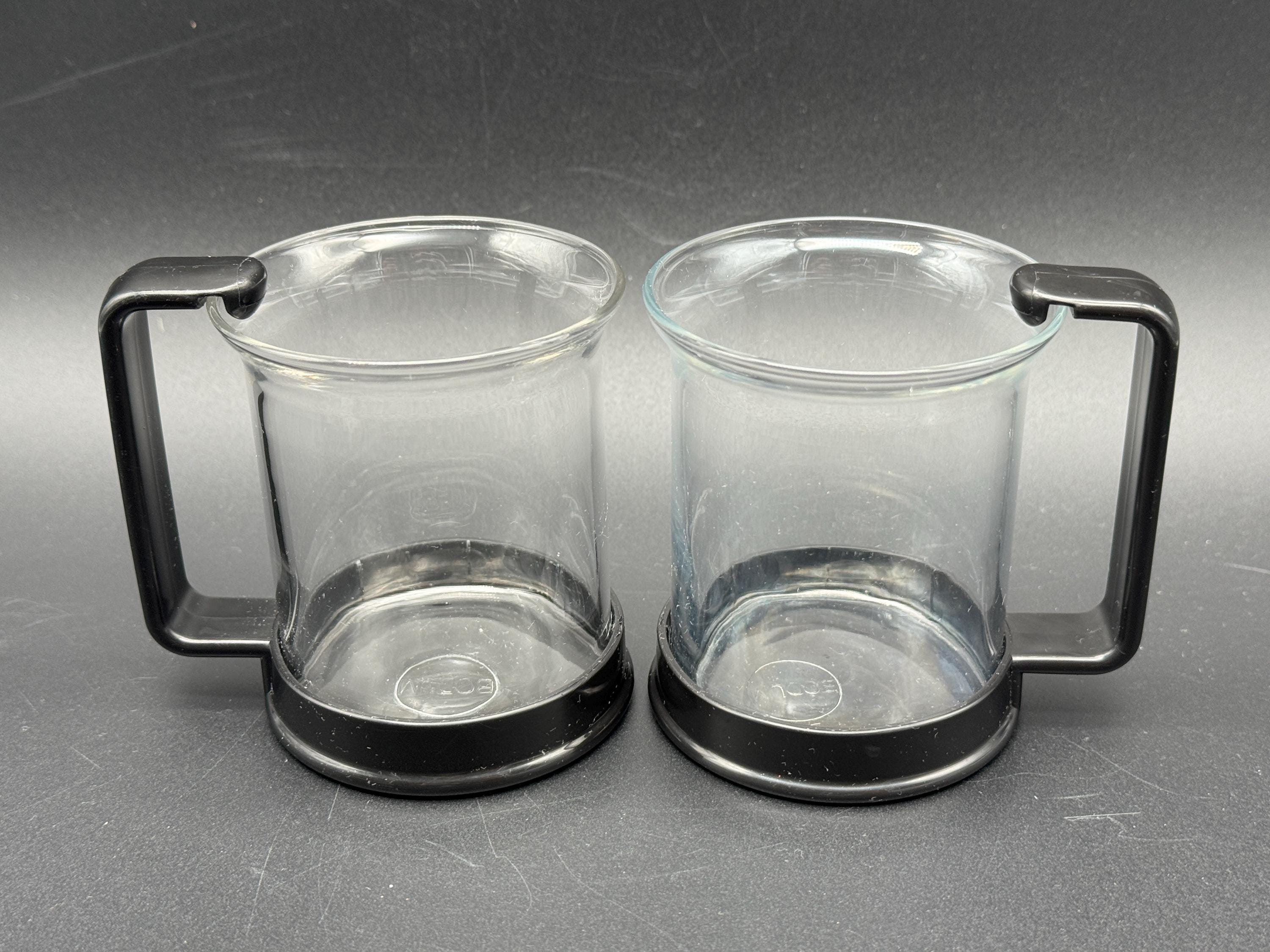 Lot De 6 Verres à Thé BODUM Bistro Avec Dessous En Liège – Design Danois