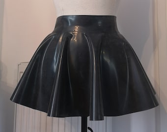 Latex Skater Skirt