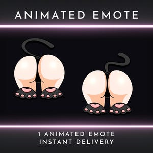 Geanimeerde emote - Black Cat Booty
