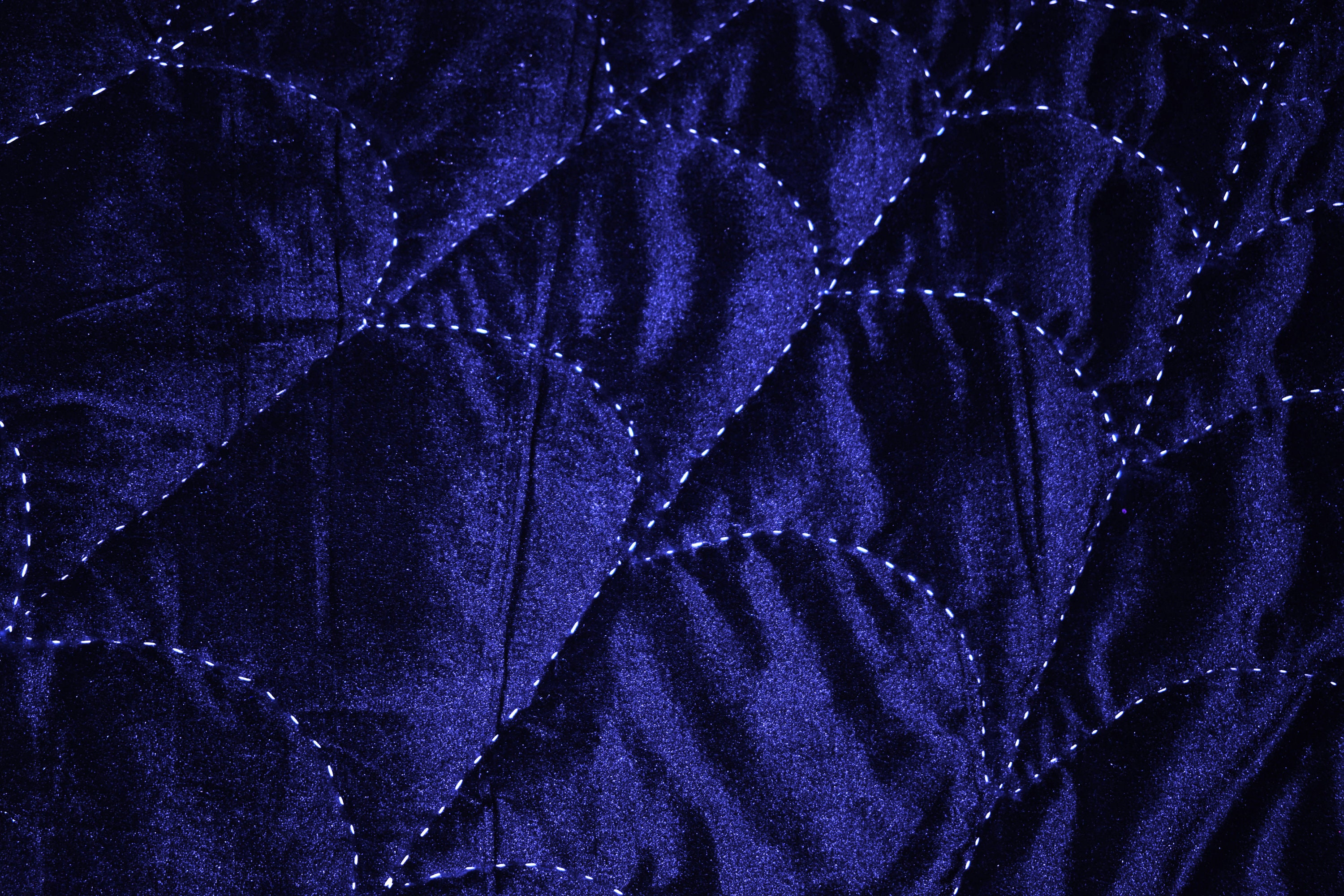 Royal Blue Velvet Bedding Comforter Set Queen Blue Bedspread Etsy