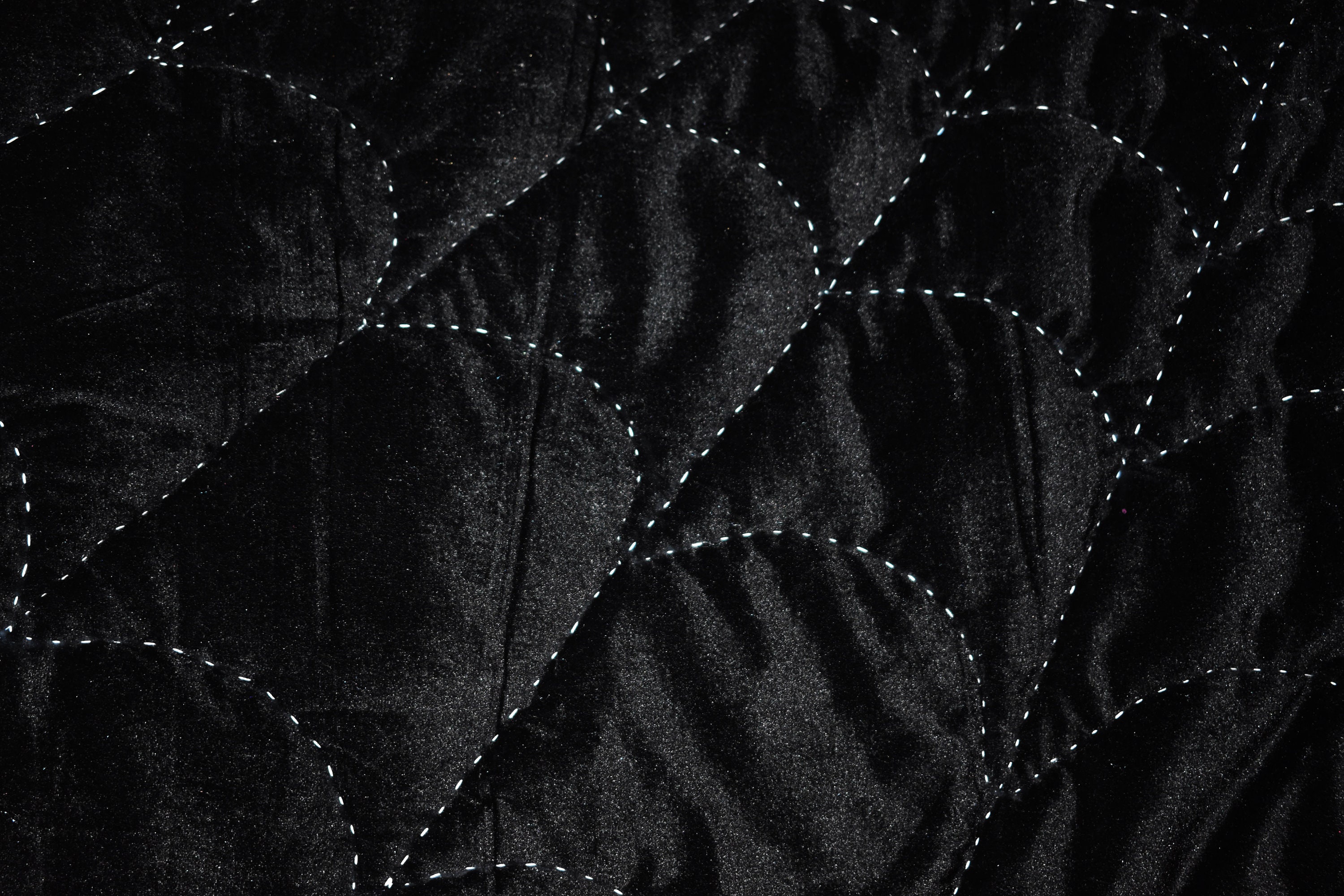 Black Velvet Quilt Spider Quilting Velvet Comforter Velvet Etsy