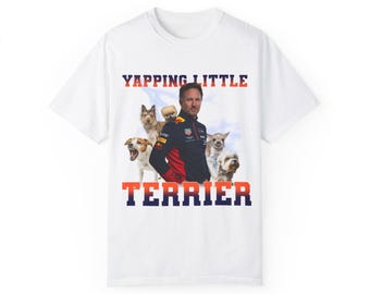 Red Bull Racing Christian Horner Yapping Little Terrier F1 Meme Unisex T-shirt, Men Women Tee Shirt, Motorsport Fan Gift, Racing Enthusiast