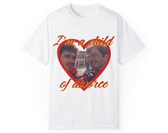Child of Divorce Leclerc/Sainz T-Shirt, Unisex Tee for Racing Fans, F1 Enthusiasts, Family Separation Awareness, Divorce Support Shirt,