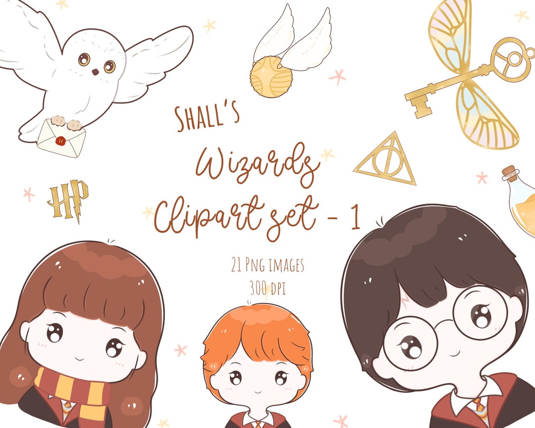 Clipart hibou transparent - Harry Potter Hedwige dessin, HD Png Download