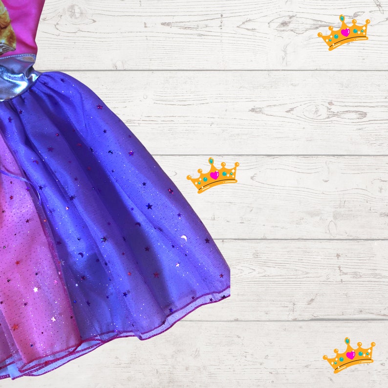 PRINCESS DRESS, Princess Birthday Dress, Disney Princess Dress, Princess Toddler Dress, Princess Costume Cosplay, Disney Outfit, Buy Now. image 4