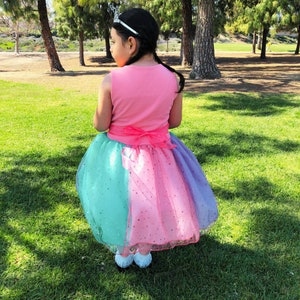 PRINCESS DRESS, Princess Birthday Dress, Disney Princess Dress, Princess Toddler Dress, Princess Costume Cosplay, Disney Outfit, Buy Now. image 8