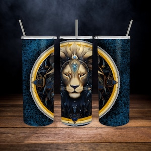 I&#39;m A Leo Zodiac Tumbler Wrap Sublimation, Leo Astrology Sign Skinny Tumbler Png, Leo Zodiac 20oz Straight,Tapered Png Digital Download