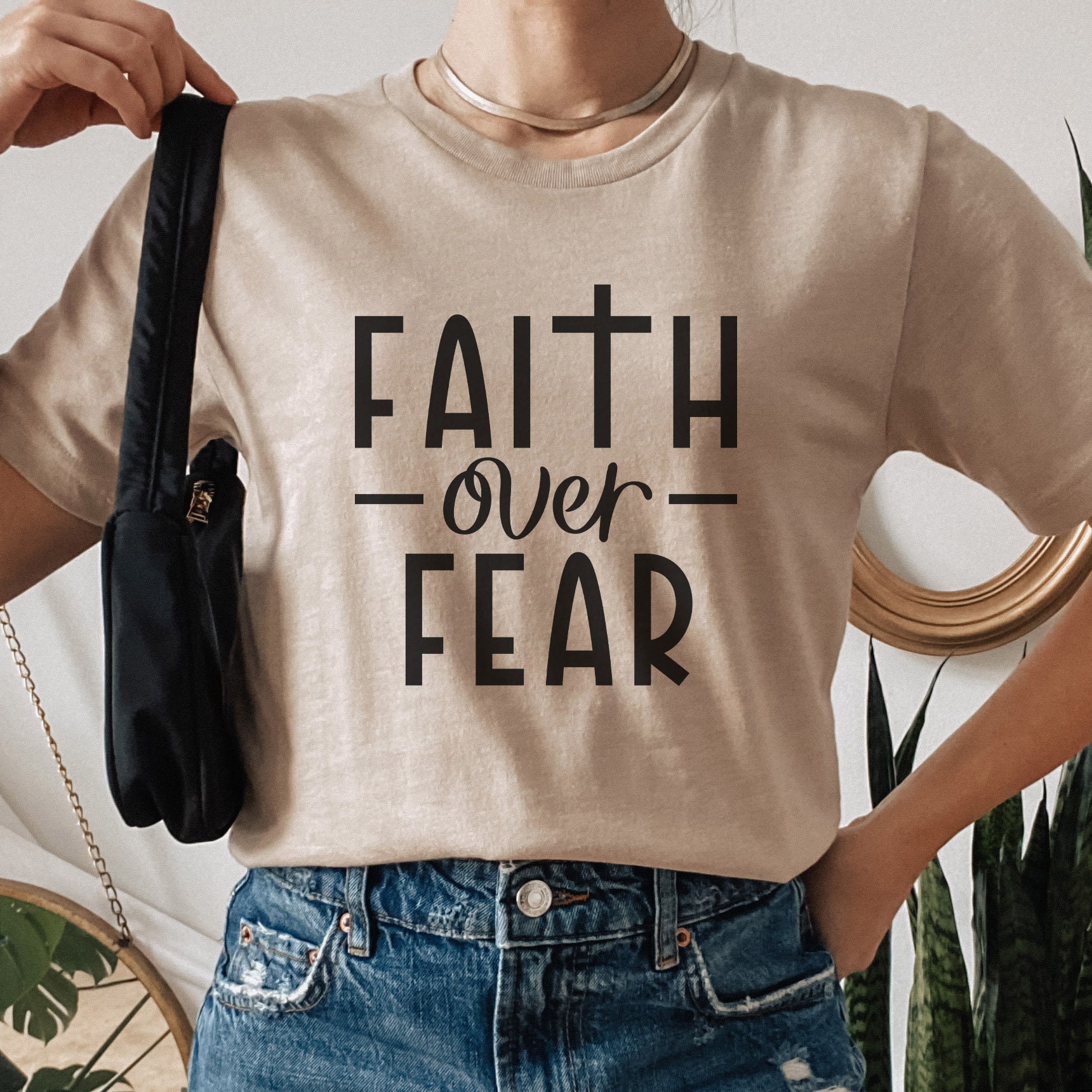 Faith Over Fear Svg Png, Religious Svg, Scripture Svg, Christian Shirt ...