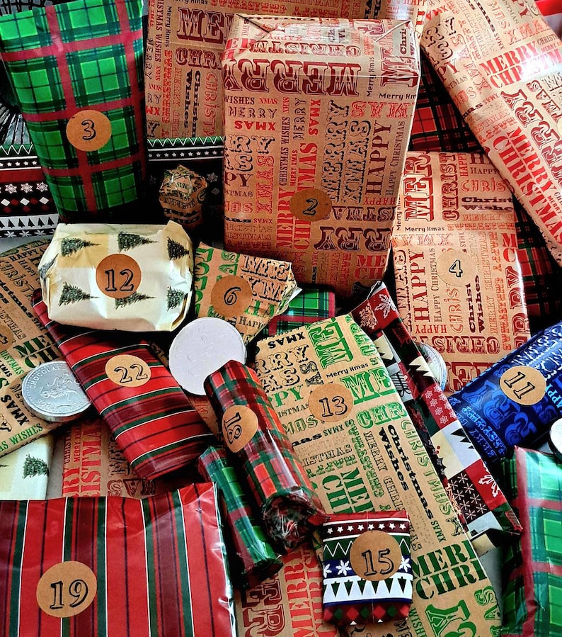 Mens Teenage Boy Advent Calendar. Gift a Day Mystery Surprise. Etsy UK Advent Calendar For Teenager Boy