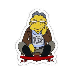 Moe Organs Die-Cut Sticker