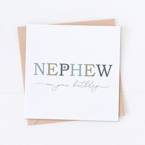 Neveu le jour de votre anniversaire, joyeux anniversaire, anniversaire de neveu, cadeau pour lui, son anniversaire, carte d'anniversaire, carte de neveu, meilleur neveu