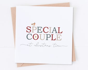 Special Couple Christmas Card, Merry Christmas, Family Christmas Card, Someone Special, Mum & Dad Card, Daughter Christmas, Son Christmas