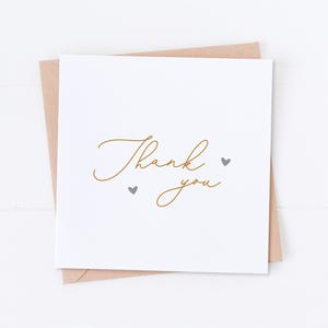 Thank you Card, Just to Say, Wedding Thank You, Engagement Thank You, Birthday Thank you, New Baby Thank You