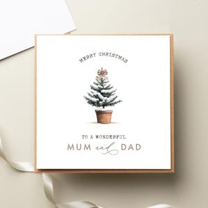 Arbre de Noël pour toute relation, papa maman personnalisé, tante oncle, beau-frère et belle-sœur, gendre fille, petite-fille petit-fils