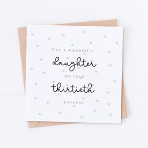 Carte 30e anniversaire fille, joyeux anniversaire, anniversaire fille, cadeau pour elle, son anniversaire, 16e anniversaire, 18e anniversaire, 21e anniversaire
