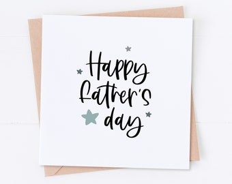 Happy Father's Day Card, Special Dad, Best Dad Card, First Father's Day