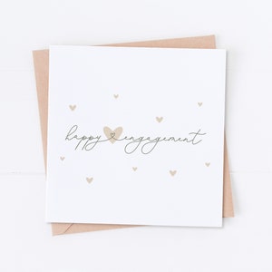 Happy Engagement Card, Celebration Card, Mr and Mrs to be, Future Bride and Groom, Happy Couple, Congrats Card, Greeting Card