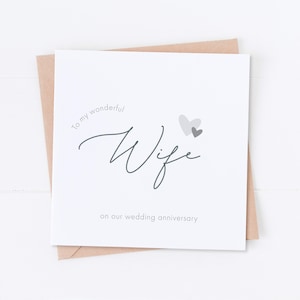 Carte d'anniversaire de femme, Notre anniversaire de mariage, Spécial femme, À celle que j'aime, Carte de femme