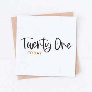 Carte de 21e anniversaire, carte d'anniversaire pour lui, anniversaire d'homme, joyeux anniversaire, 18e anniversaire, 30, 40, 50e