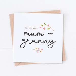 Meilleure carte de fête des mères pour maman et grand-mère, bonne fête des mères, carte de maman, carte de maman, carte de grand-mère, carte de grand-mère, cadeau pour maman