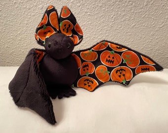 Bat Plush Fruit Bat Albino Flying Fox Halloween Gift Bat - Etsy