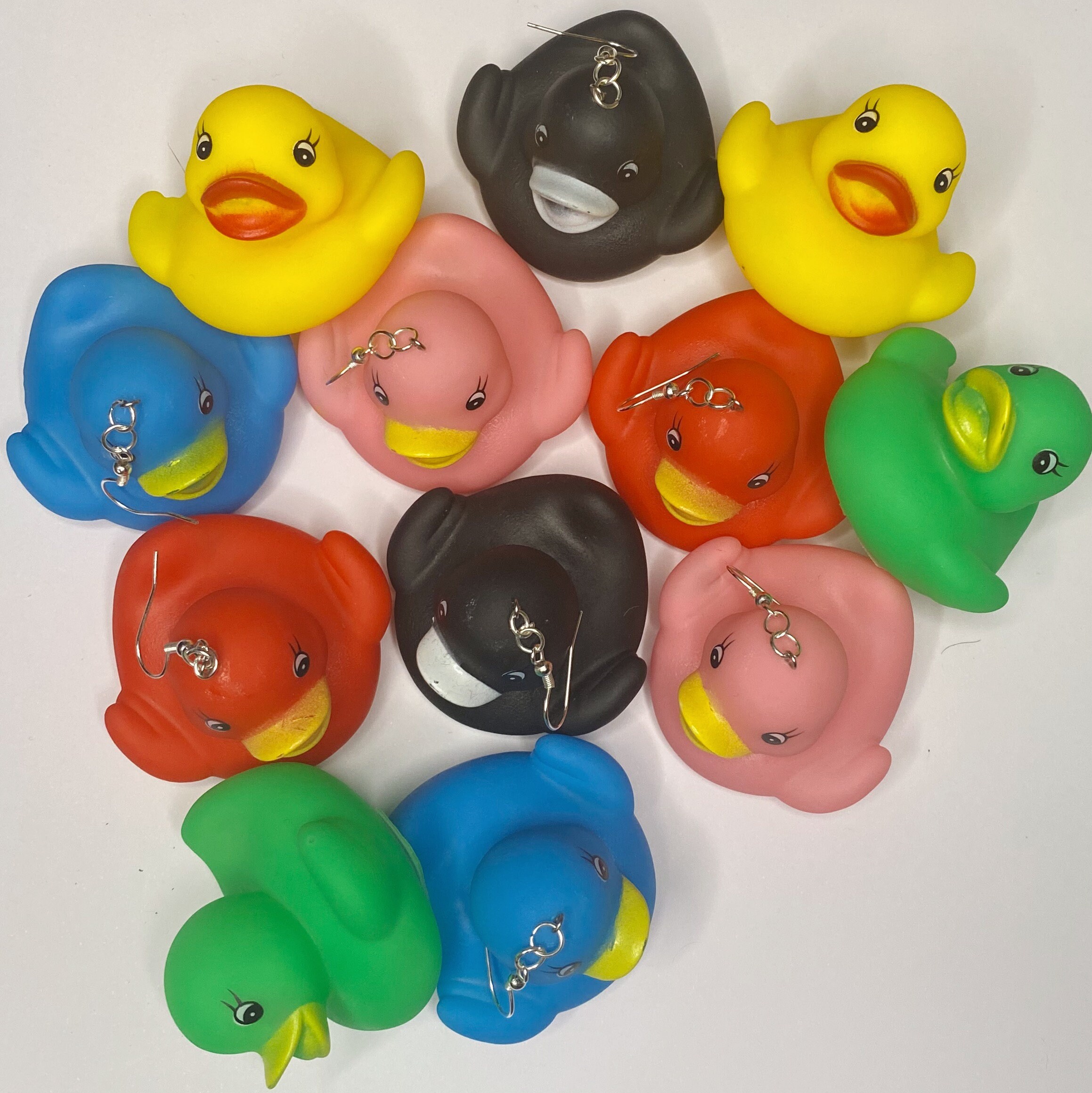 Rubber Ducky Earrings Etsy