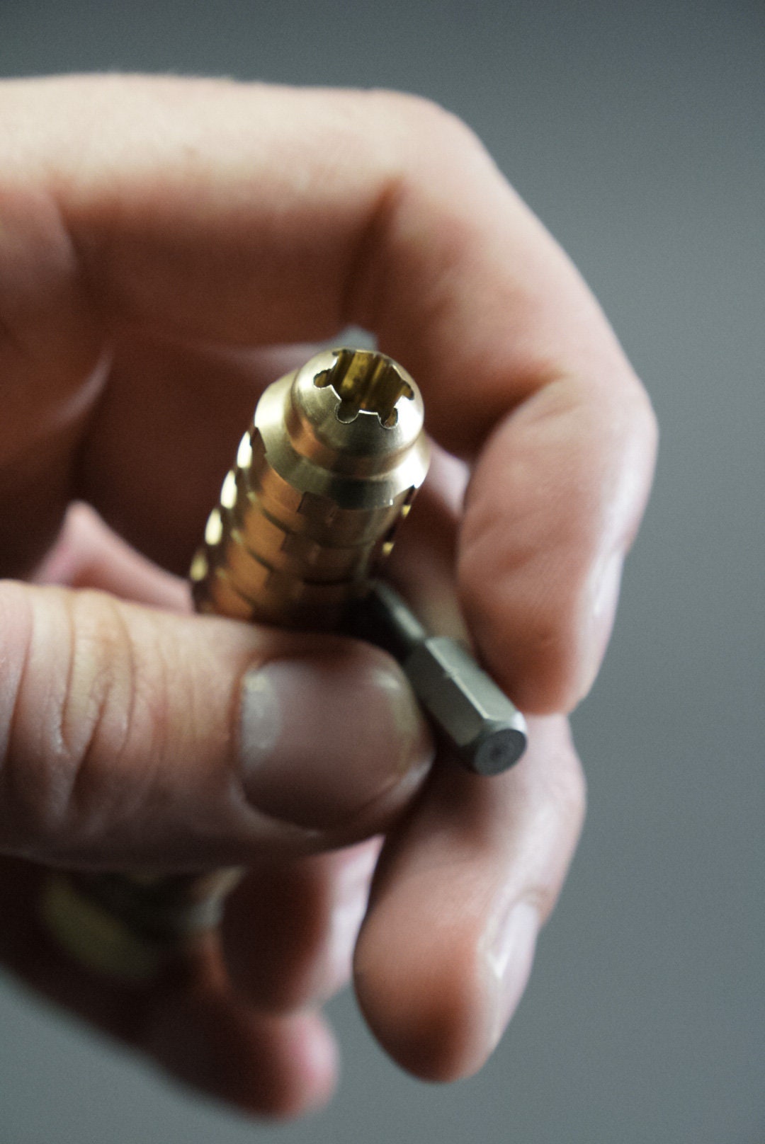 Brass screwdriver EDC Etsy