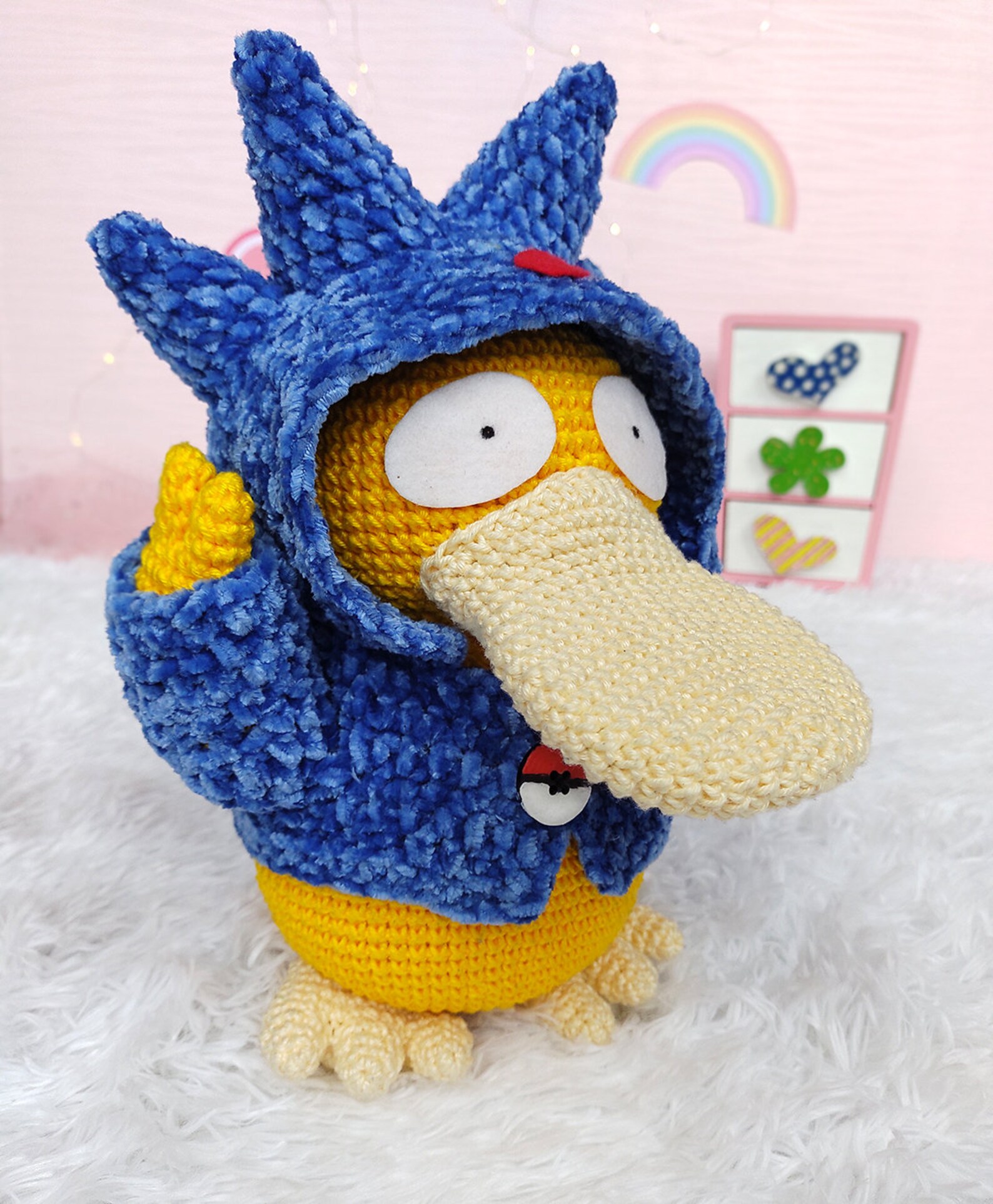 Pokemon Psyduck Amigurumi Pattern Crochet Toy Etsy