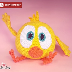 Chicky Crochet Toy Amigurumi Pattern Where&#39;s Chicky?