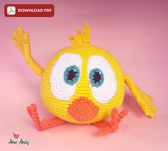 ひよこ編みのおもちゃのあみぐるみパターン ひよこはどこ？ - Etsy 日本