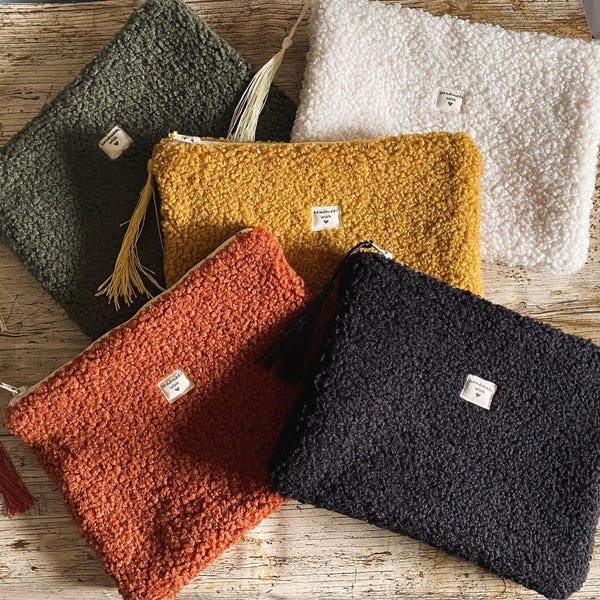 Terrycloth pouch