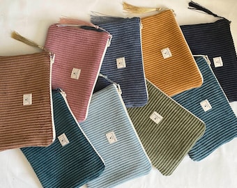 Klein corduroy tasje