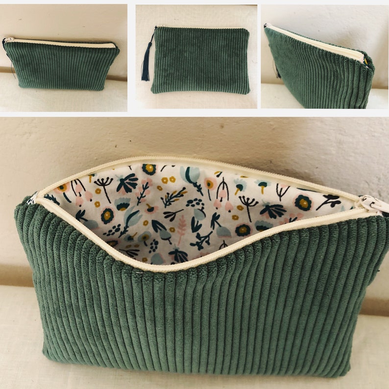 Petite pochette Bleu vert