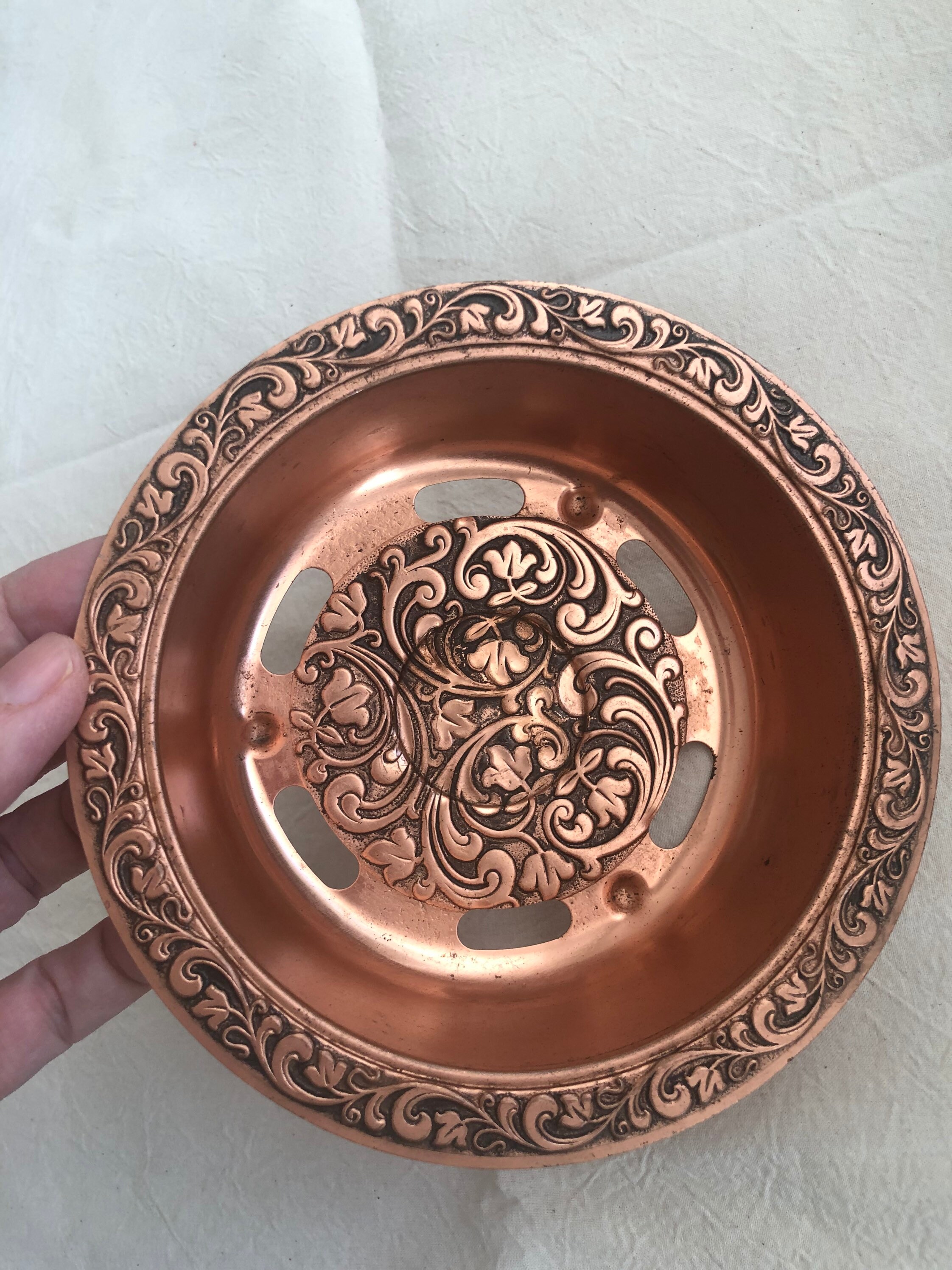 Vintage Copper Wall Decor Rustic Decoration Farmhouse Etsy