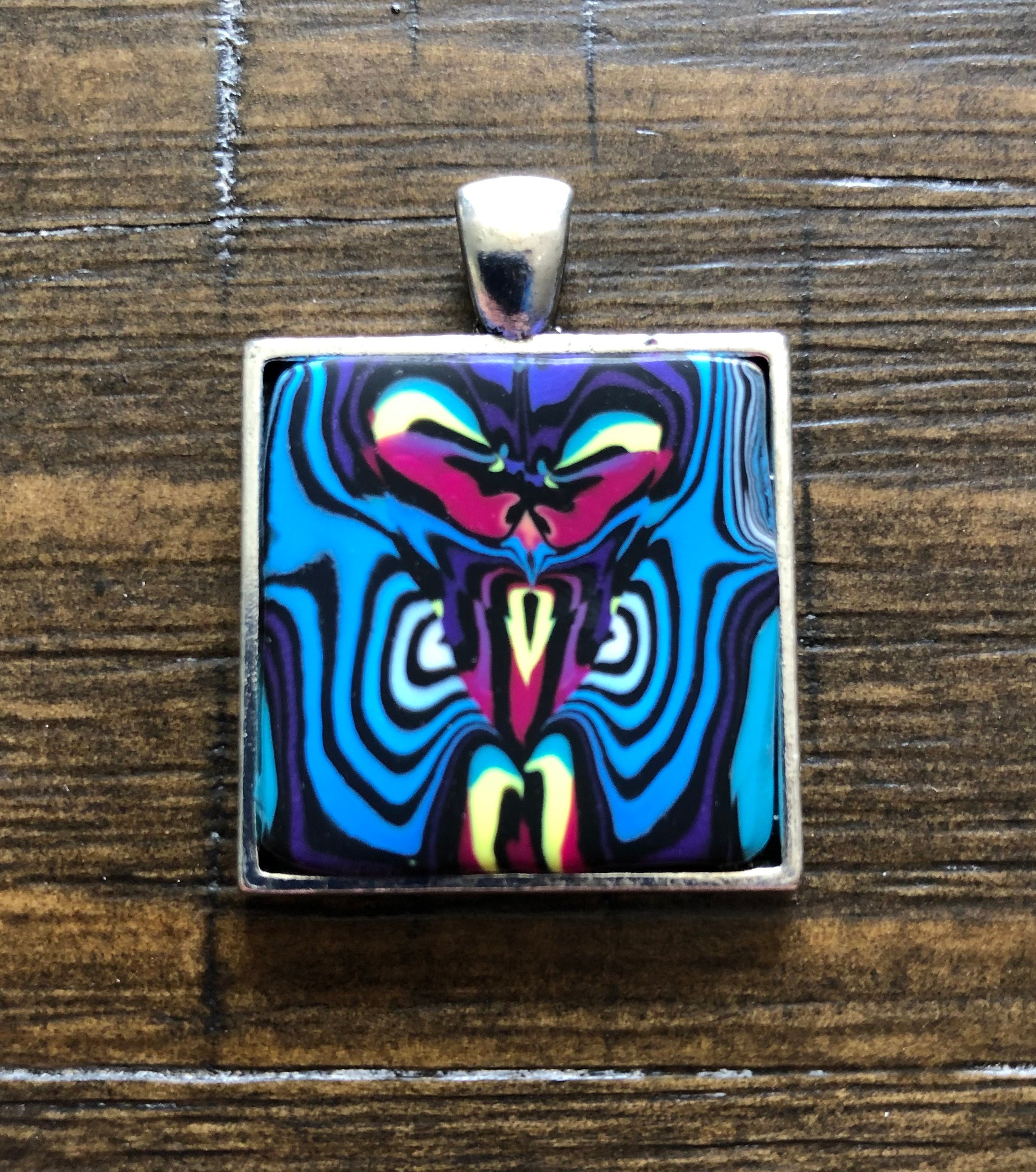 Excited Demon (with Battle Owl) Pendant