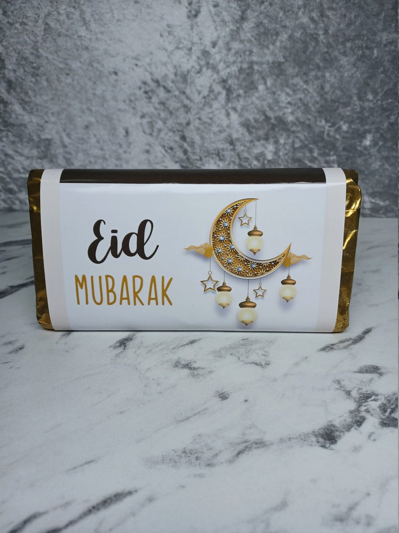 Eid mubarak personalised chocolate bar,personalised gift,keepsake gift,ramadan,eid,Boy Eid gift,Girl Eid gift, Eid Al-Adha gift, Eid Mubarak
