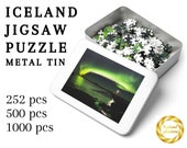 Iceland Puzzle | Aurora lighthouse | 252 Pieces