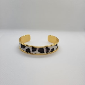 Leopard Cuff Bracelet