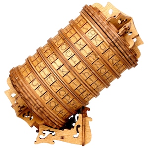 Cryptex-puzzeldoos - uniek verjaardagscadeau - hersenkraker puzzelspellen - Escape Room houten puzzels - IQ-puzzel van ESC WELT
