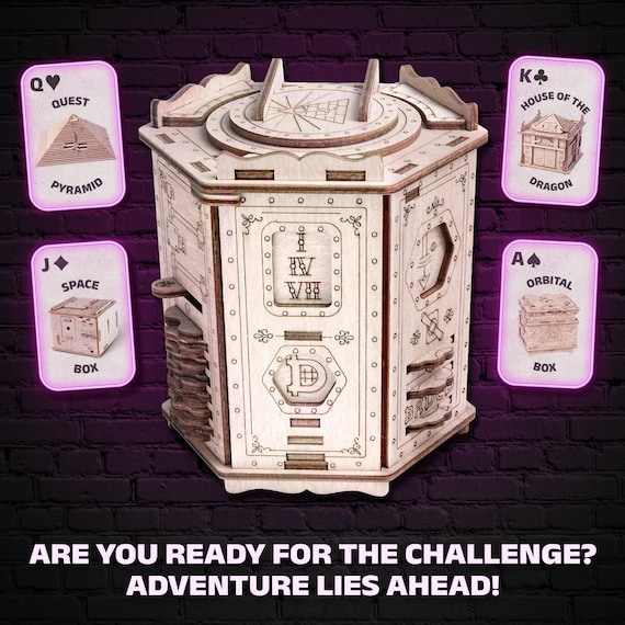 Fort Knox Box PRO - Escape Room in a Box - Brain Teaser Puzzles